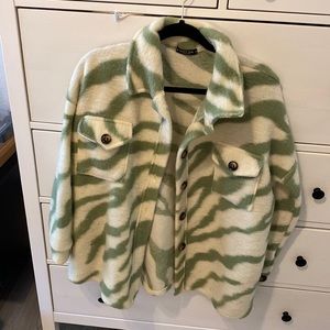 Zebra shacket